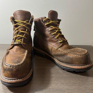 Wolverines I-90 Moc Toe 6" Composite Toe Work Boot W201096 Mens Size 7.5
